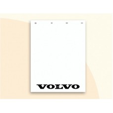 Juego de lodera blanca con logotipo VOLVO